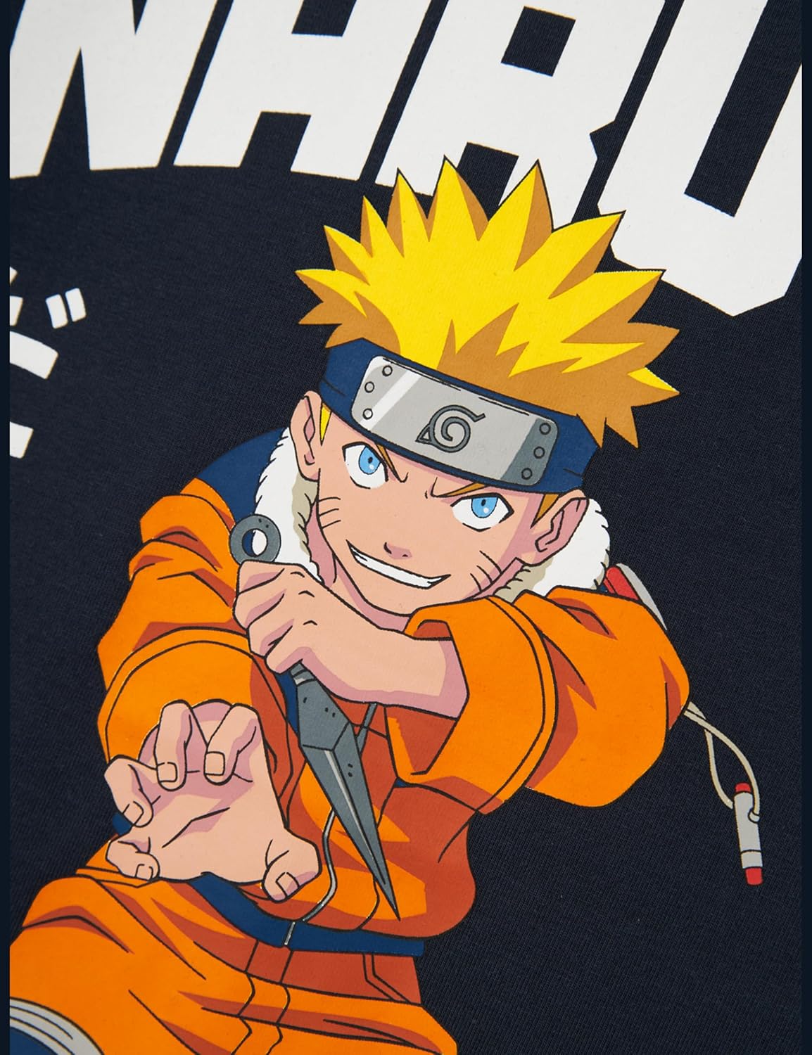 T-shirt garçon Naruto NAME IT à col ras du cou – Image 3