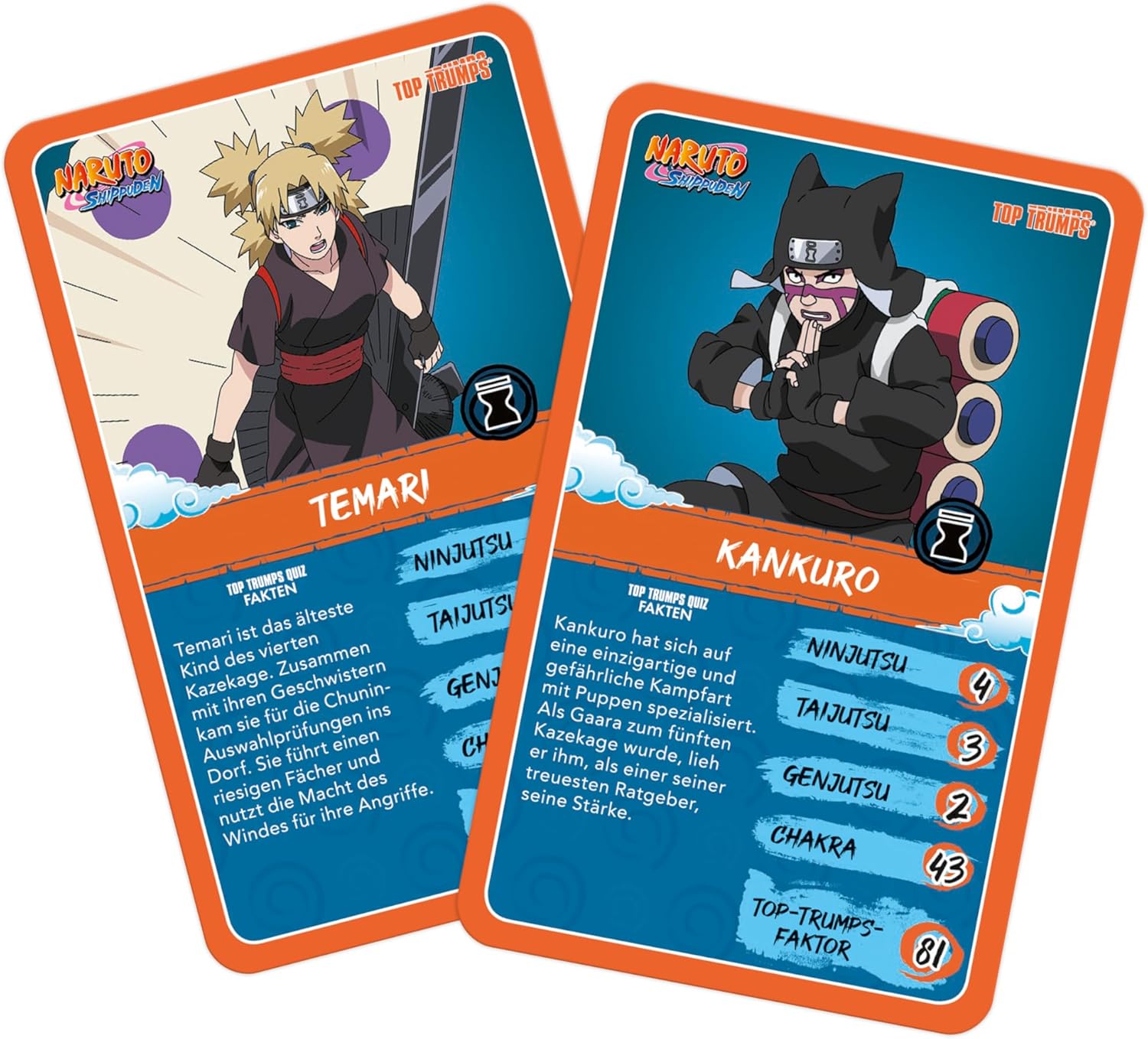 Naruto Top Trumps Collectables, jeu de cartes Winning Moves avec 30 personnages – Image 7