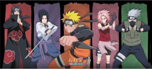 Tapis de souris gaming XXL Naruto Shippuden Groupe