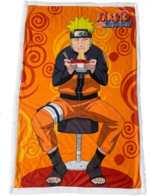 Plaid sherpa Naruto Ramen 100 x 150 cm