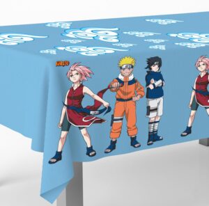 Nappe d'anniversaire Naruto 120 x 180 cm
