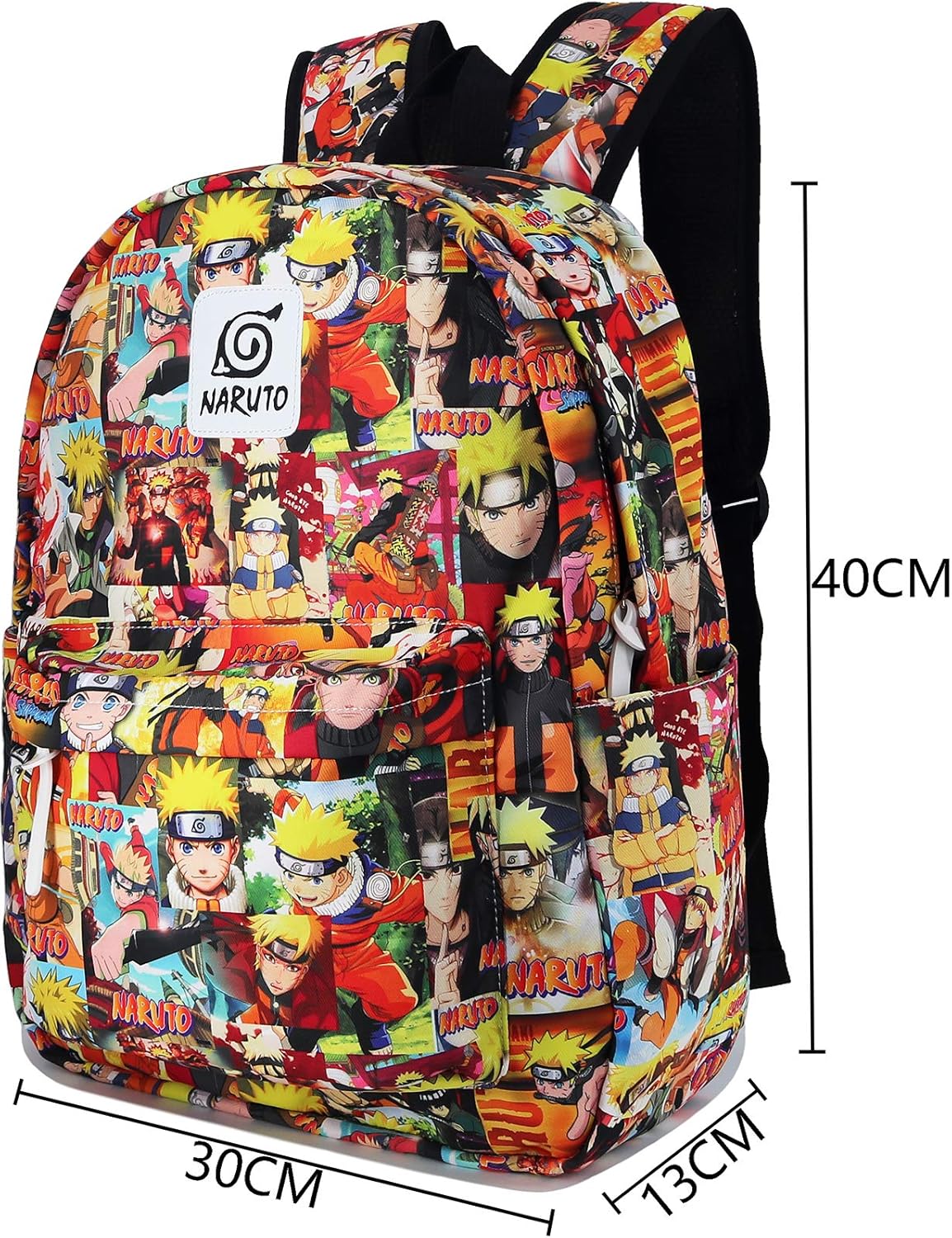Sac à dos Naruto imprimé pour ordinateur portable 15,6 – Image 2