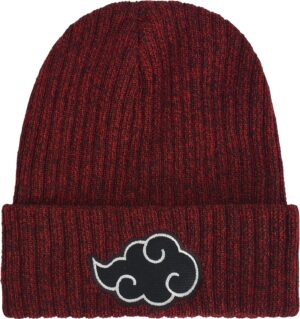 Bonnet Naruto Akatsuki multicolore taille unique mixte