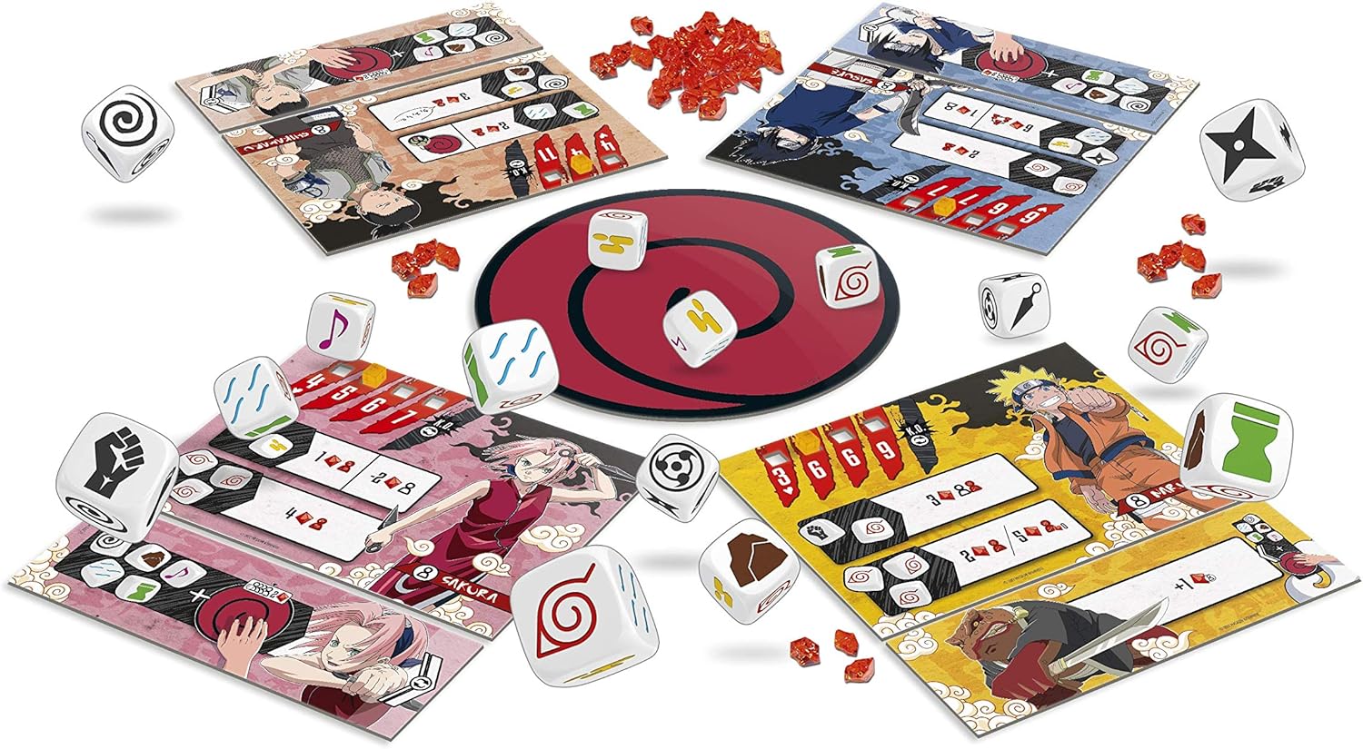 Naruto Ninja Arena, jeu de société 2 à 4 joueurs – Image 4