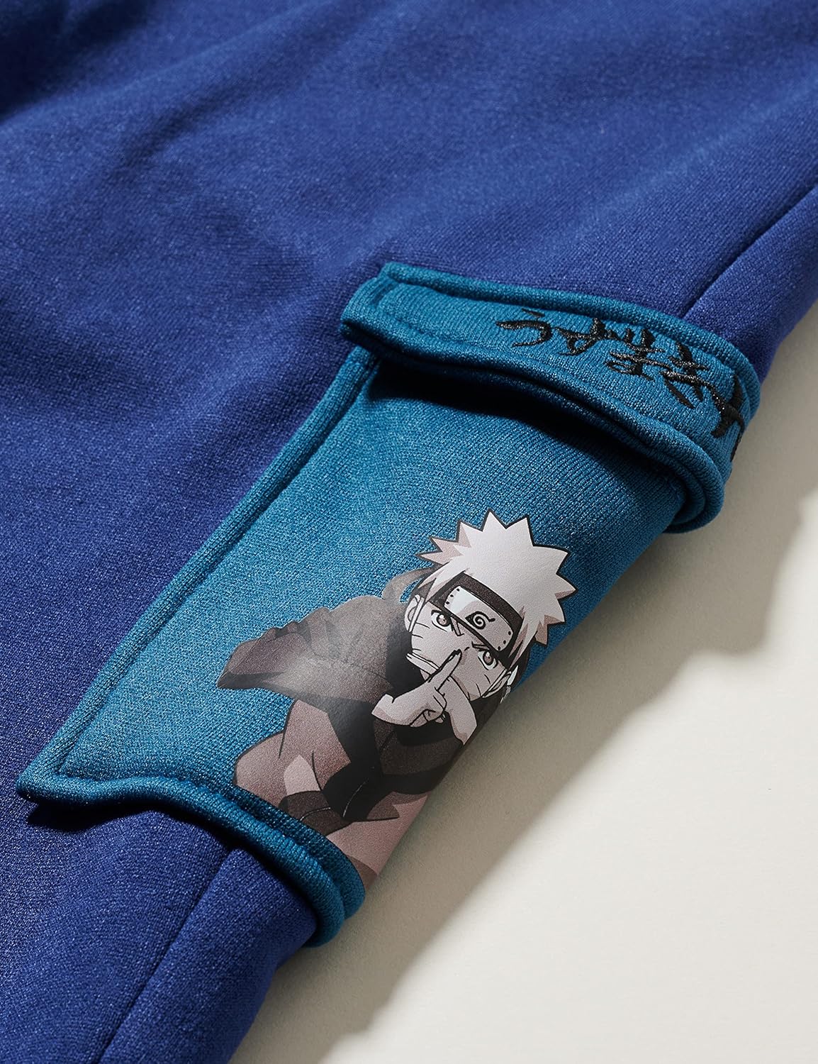Pantalon de jogging garçon Disney Naruto marine en 100% polyester – Image 4