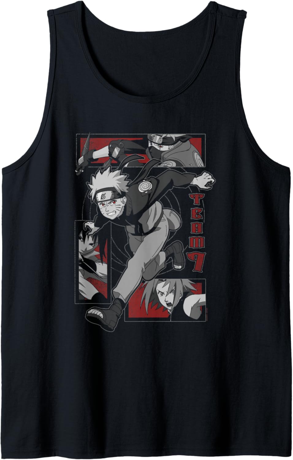 Débardeur Team 7 grunge Naruto Shippuden