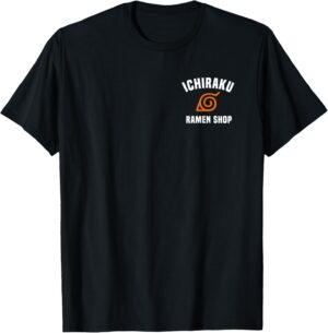 T-shirt Ichiraku Ramen Naruto Shippuden coupe Femme ou Homme