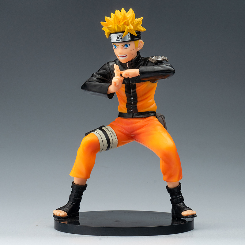 Figurine Naruto Uzumaki maître du Bunshinjutsu avec base – Image 3