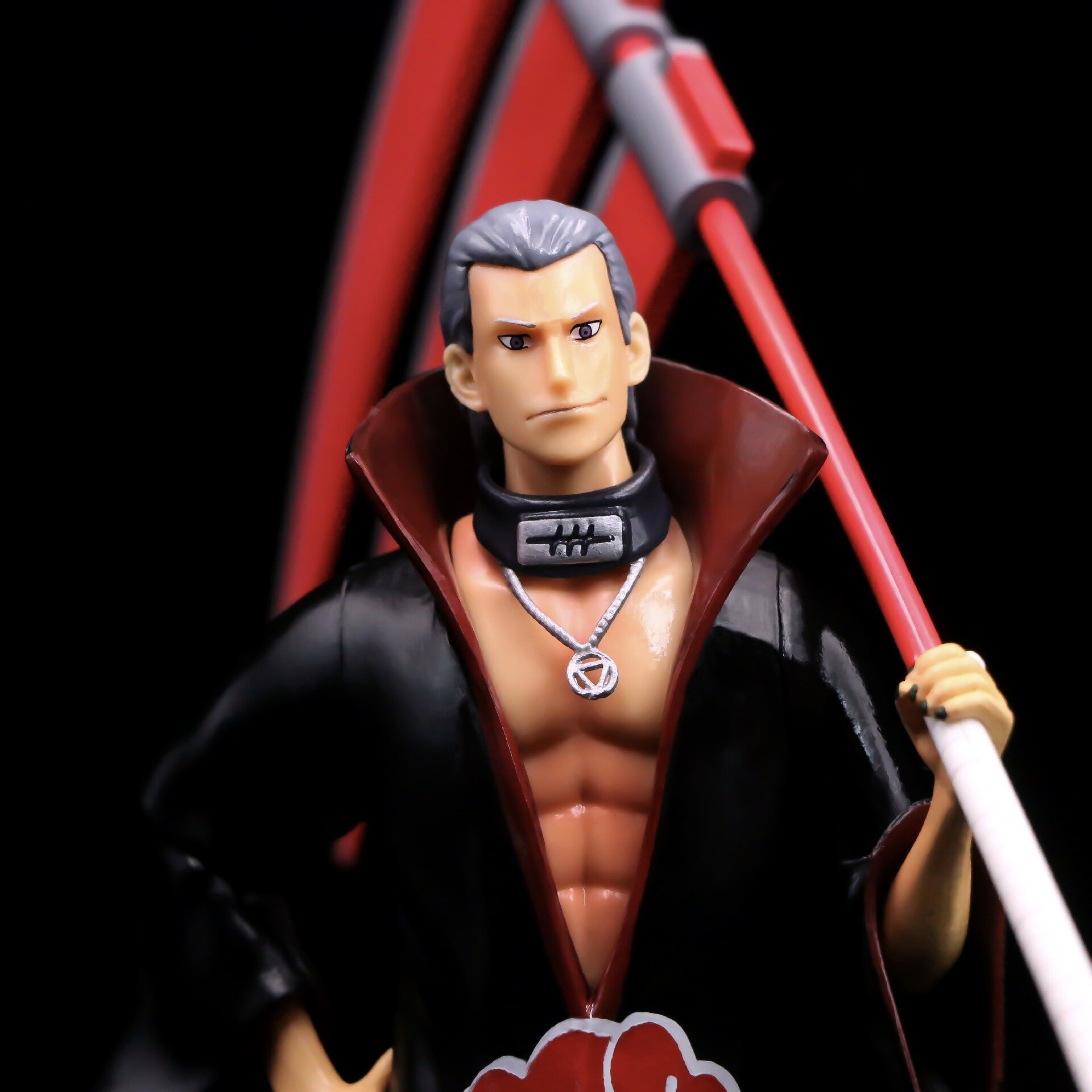 Figurine Naruto Hidan Akatsuki avec socle 30 cm – Image 3