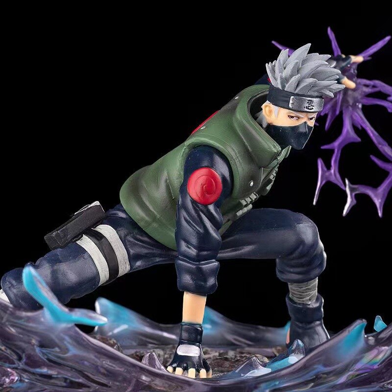 Figurine Naruto Kakashi Hatake Raikiri articulée 16 cm – Image 3