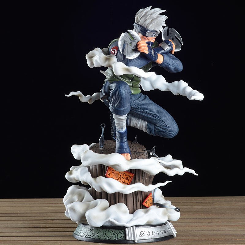 Kakashi Hatake Double Shuriken - Figurine Naruto en PVC 28 cm – Image 3