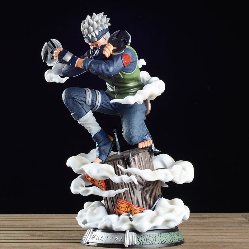 Kakashi Hatake Double Shuriken - Figurine Naruto en PVC 28 cm – Image 5