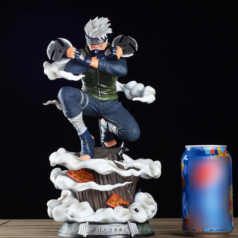 Kakashi Hatake Double Shuriken - Figurine Naruto en PVC 28 cm – Image 6