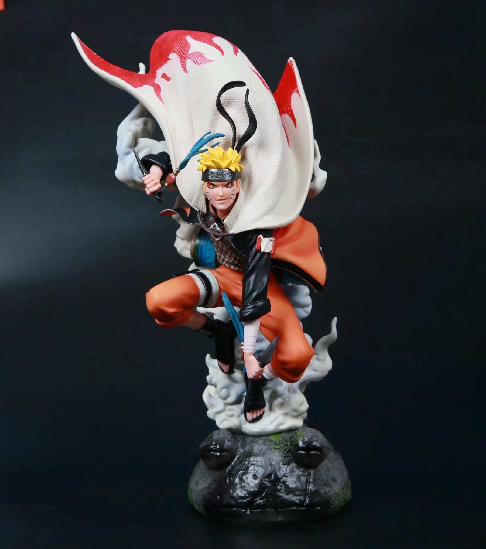 Figurine Naruto Uzumaki Sage Mode sur socle 35 cm – Image 6