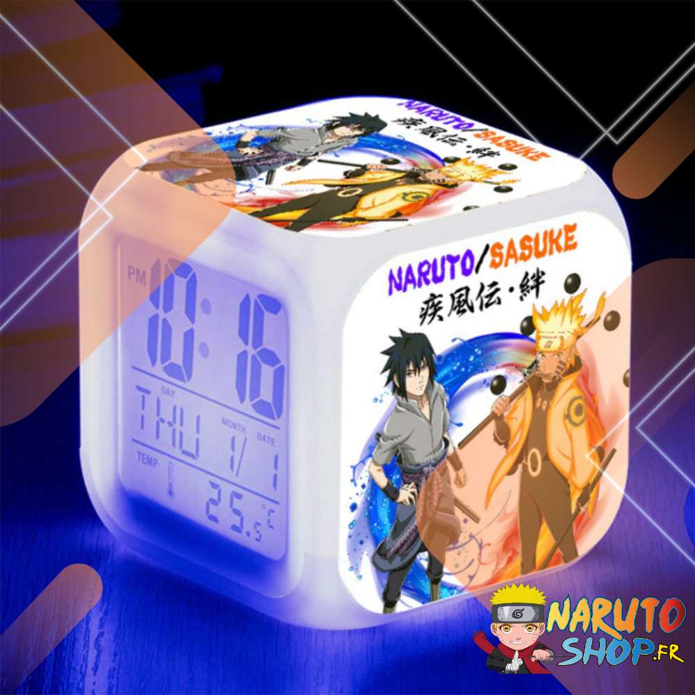 Réveil Naruto, duel Sasuke Vs Naruto à lumière changeante