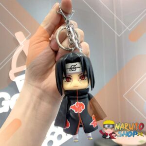 Porte-clés Naruto Itachi Akatsuki en PVC Plastique
