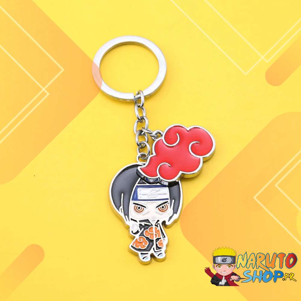 Porte-clés Naruto Itachi avec nuage Akatsuki