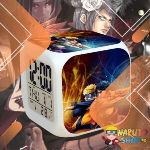 Réveil Naruto et Sasuke Uchiwa à lumière changeante
