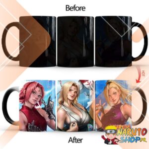 Mug Naruto avec Sakura et Tsunade