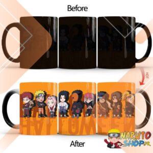 Mug Naruto motif Monde des Ninjas, passe au micro-ondes