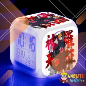 Réveil Naruto Obito Akatsuki à changement de couleurs RGB