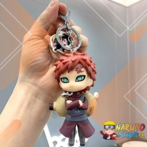 Porte-clés Naruto en PVC Plastique avec Garaa