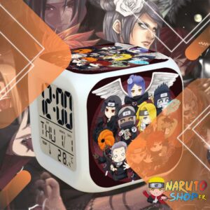 Réveil veilleuse Akatsuki Team - Naruto