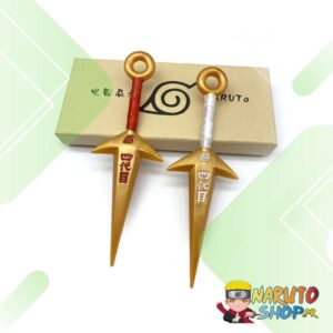 Lot de 2 Kunai Gold Naruto