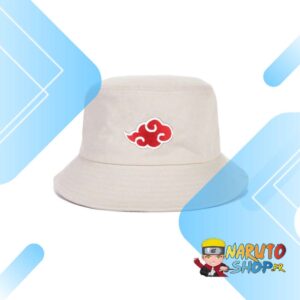 Chapeau beige Naruto Akatsuki en coton organique