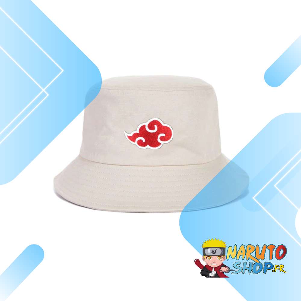 Chapeau beige Naruto Akatsuki en coton organique