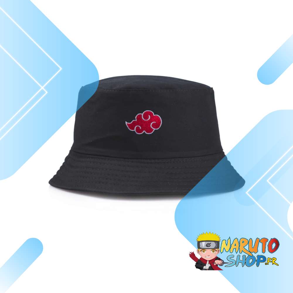Chapeau noir Naruto Akatsuki en coton organique