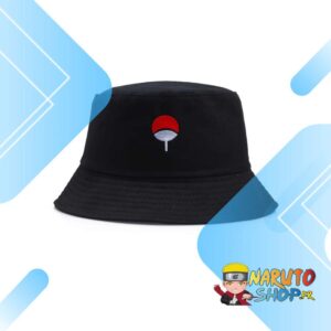 Chapeau Naruto en coton organique, symbole Uchiha