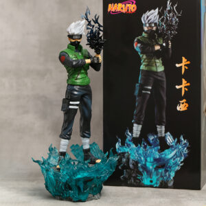 Figurine Naruto de Maître Kakashi, Clan Hatake en PVC 39cm