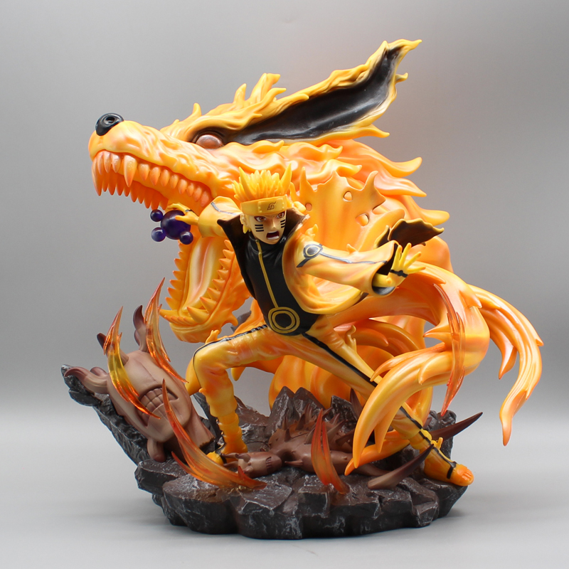 Figurine Naruto Uzumaki et Kurama en fusion 29 cm – Image 3