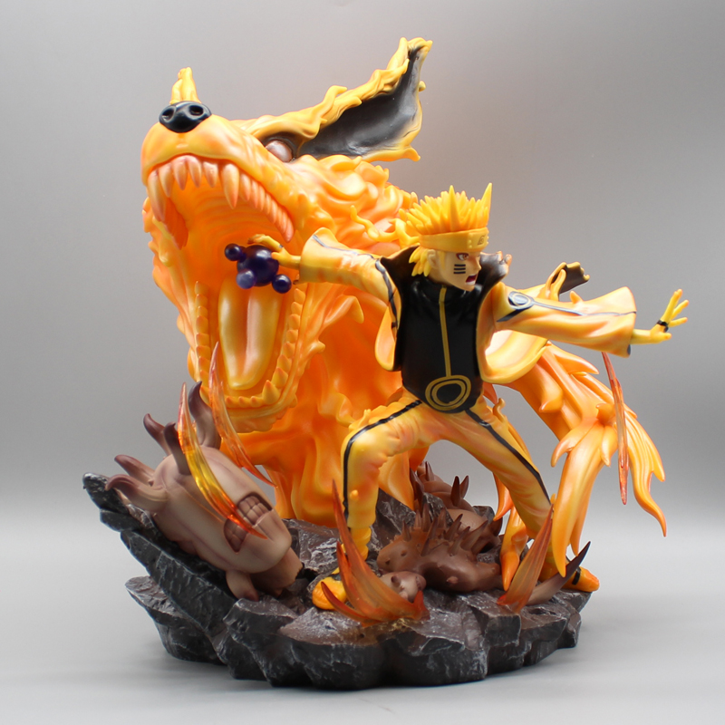 Figurine Naruto Uzumaki et Kurama en fusion 29 cm – Image 4