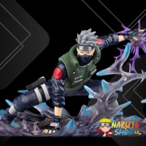 Figurine Naruto Kakashi Hatake Raikiri articulée 16 cm