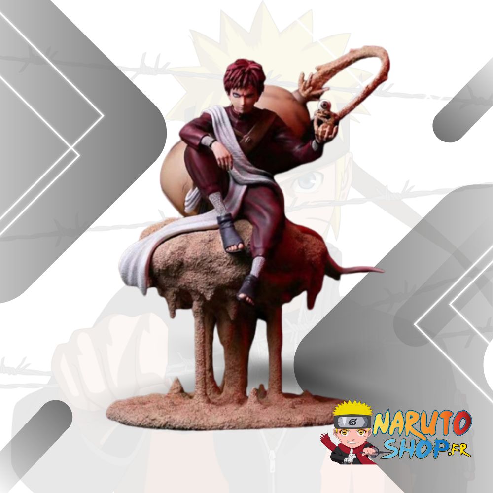 Figurine Naruto Gaara du désert en PVC 22 cm
