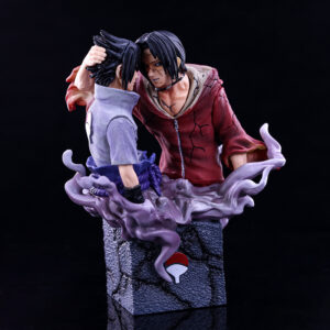 Figurine Naruto Itachi & Sasuke, épopée des frères