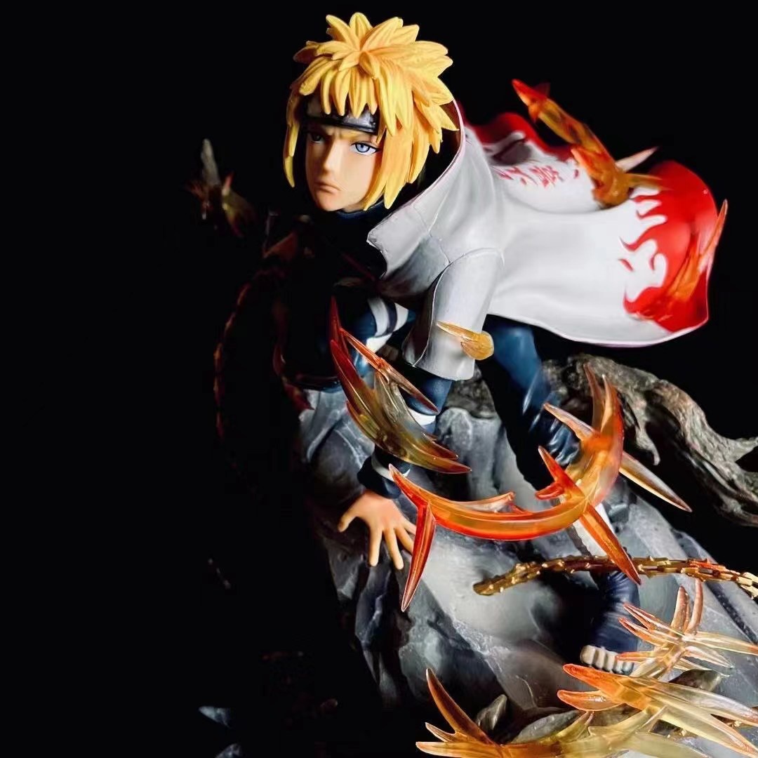 Figurine Naruto Namikaze Minato, Éclair Jaune de Konoha 25 cm – Image 2