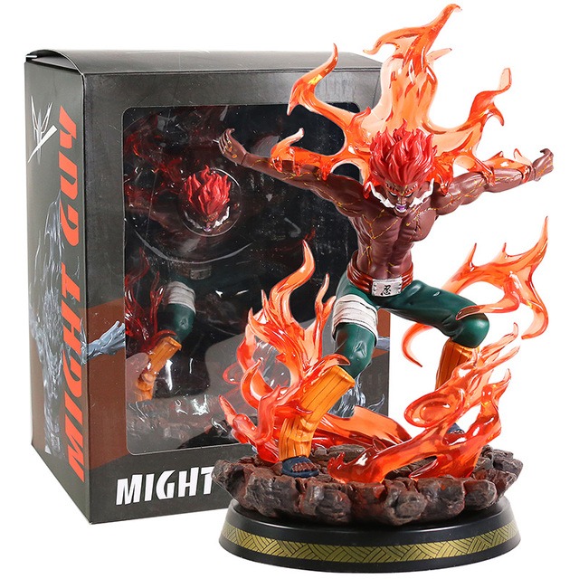 Figurine Naruto Might Guy Huit Portes avec LED