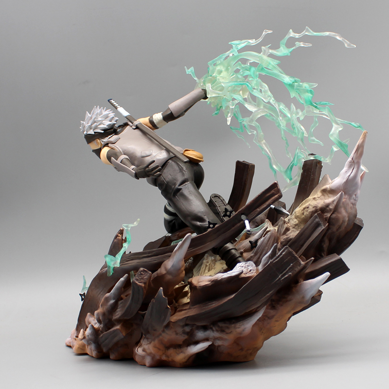 Figurine Naruto Kakashi Hatake Élite Ninja en PVC 25 cm – Image 3