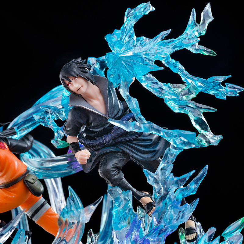 Figurine Naruto et Sasuke, duel épique en 19 cm – Image 3