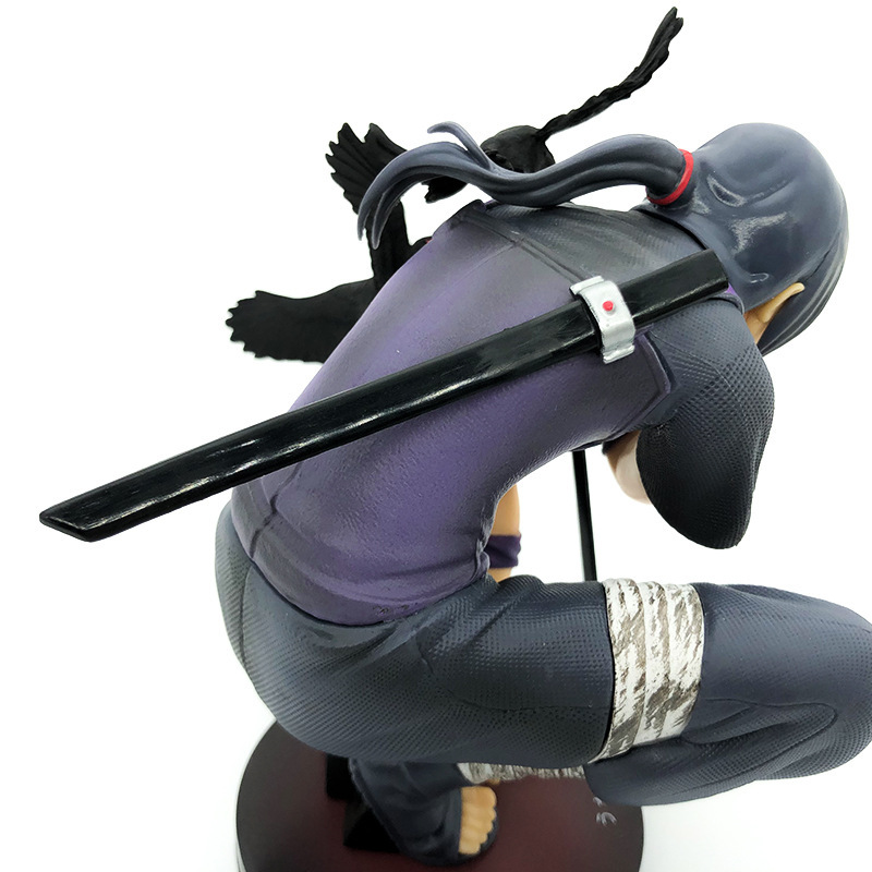 Figurine Naruto Itachi Uchiha aux corbeaux mystiques en PVC 15 cm – Image 2