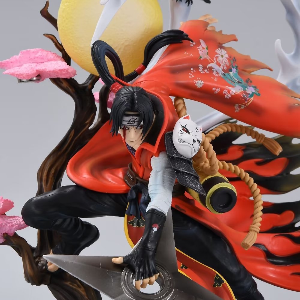 Figurine Naruto Itachi Uchiwa Corbeau 38cm – Image 3