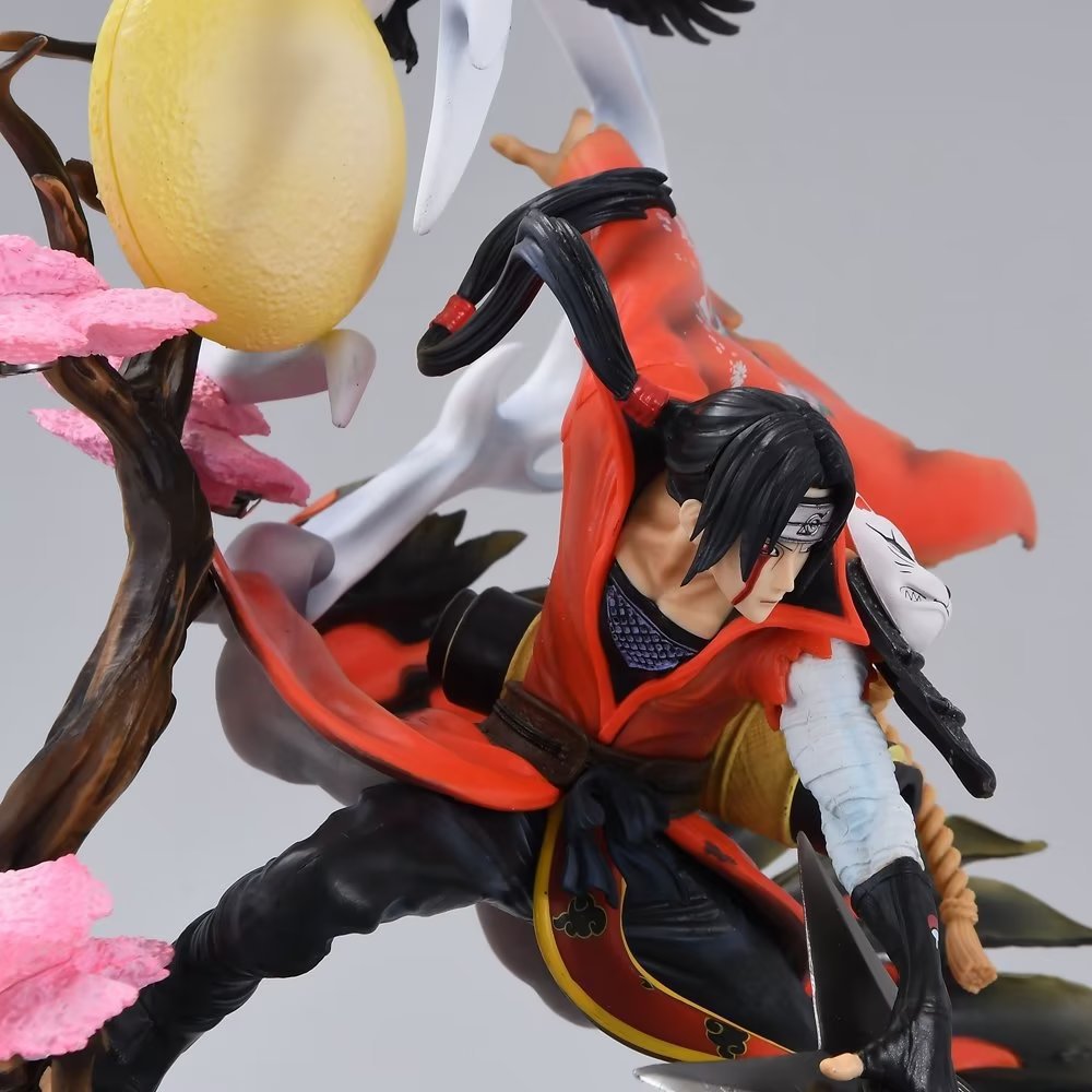 Figurine Naruto Itachi Uchiwa Corbeau 38cm – Image 4