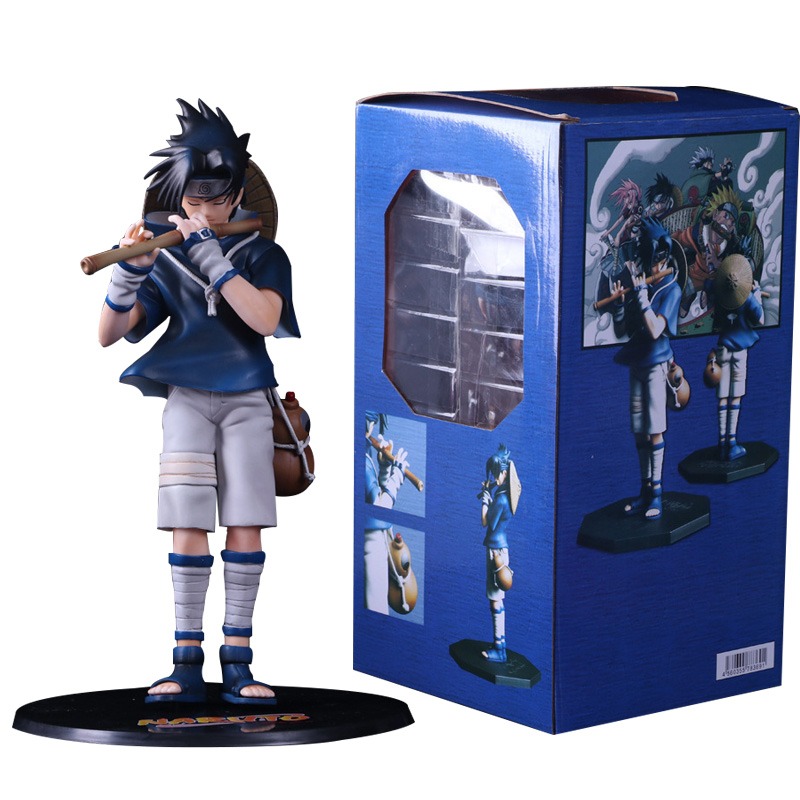 Figurine Naruto Sasuke Uchiha Mélodie du Shinobi 26 cm