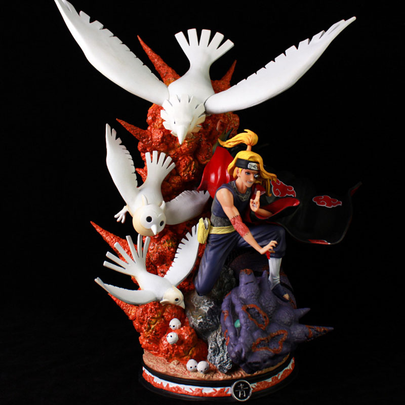 Figurine Naruto Deidara Akatsuki aux détails soignés – Image 3