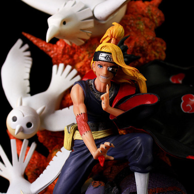 Figurine Naruto Deidara Akatsuki aux détails soignés – Image 5