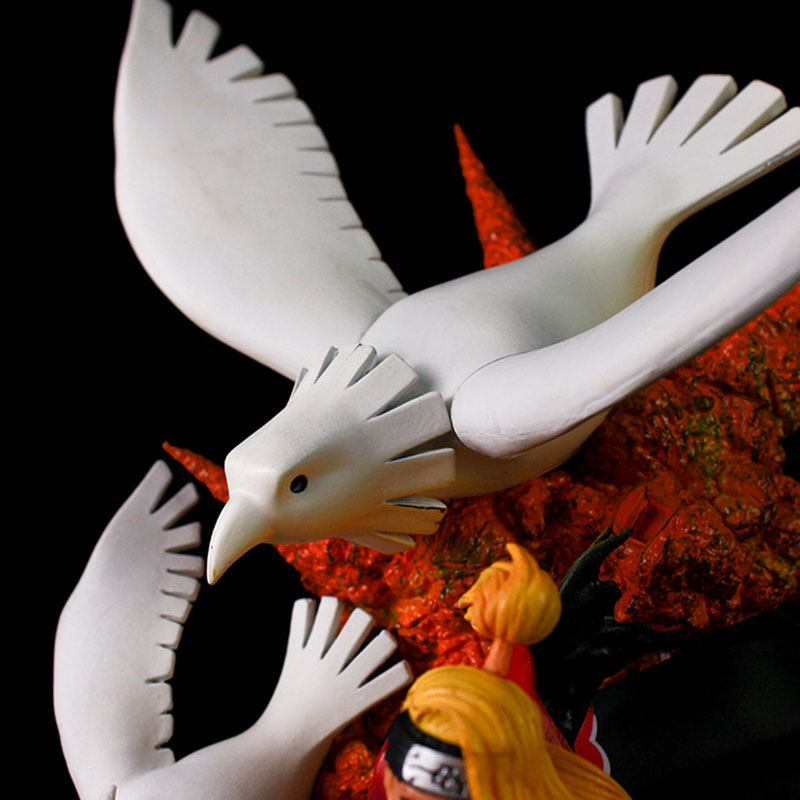 Figurine Naruto Deidara Akatsuki aux détails soignés – Image 6