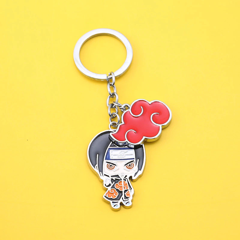 Porte-clés Naruto Itachi avec nuage Akatsuki – Image 2